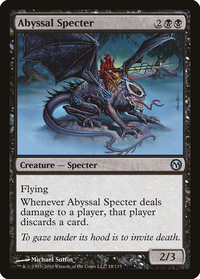 Abyssal Specter [Duels of the Planeswalkers] | Pandora's Boox