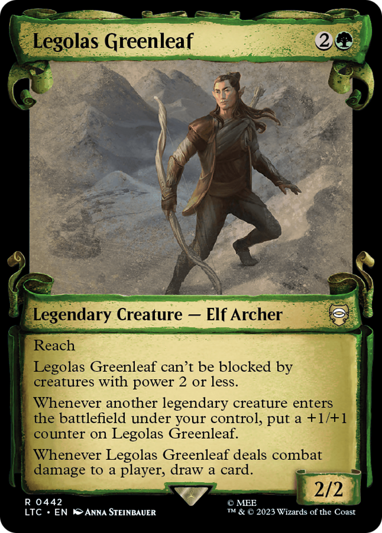 Legolas Greenleaf [The Lord of the Rings: Tales of Middle-Earth Commander Showcase Scrolls] | Pandora's Boox