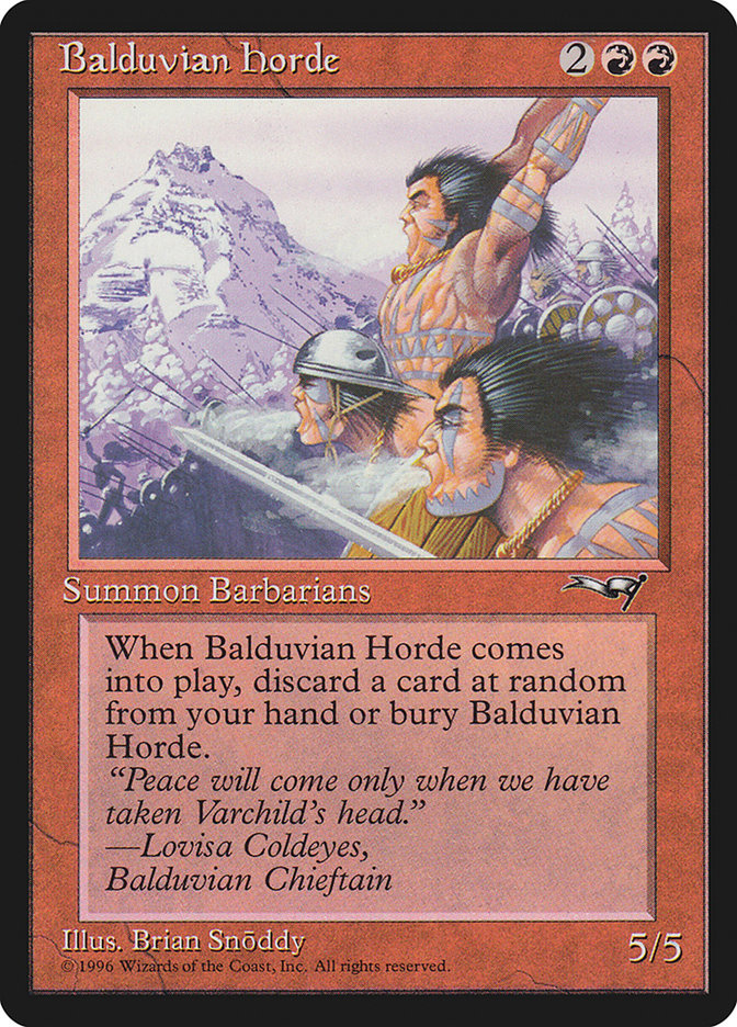 Balduvian Horde [Alliances] | Pandora's Boox