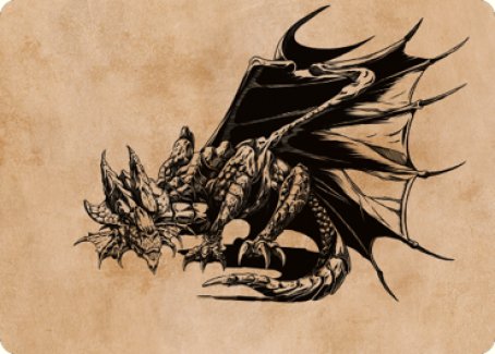 Ancient Copper Dragon Art Card (52) [Commander Legends: Battle for Baldur's Gate Art Series] | Pandora's Boox