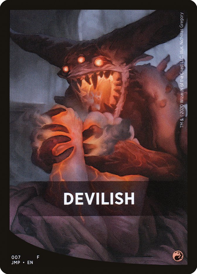 Devilish Theme Card [Jumpstart Front Cards] | Pandora's Boox