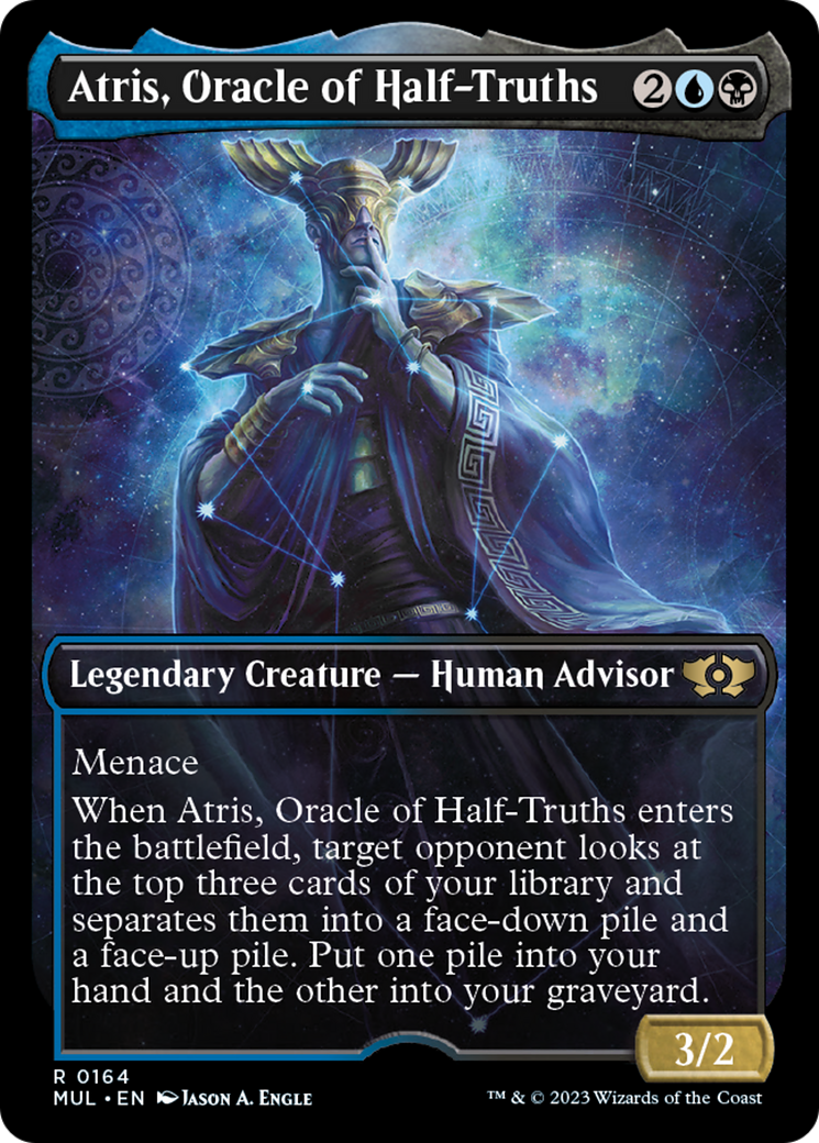 Atris, Oracle of Half-Truths (Halo Foil) [Multiverse Legends] | Pandora's Boox
