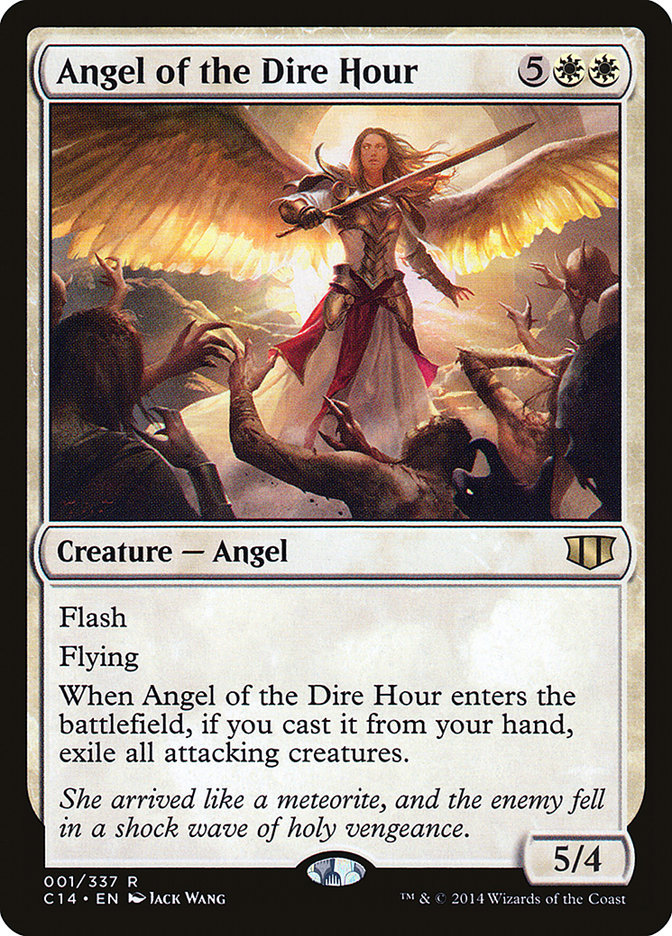Angel of the Dire Hour [Commander 2014] | Pandora's Boox