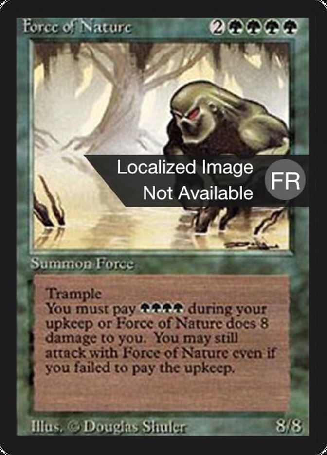 Force of Nature [Foreign Black Border] | Pandora's Boox