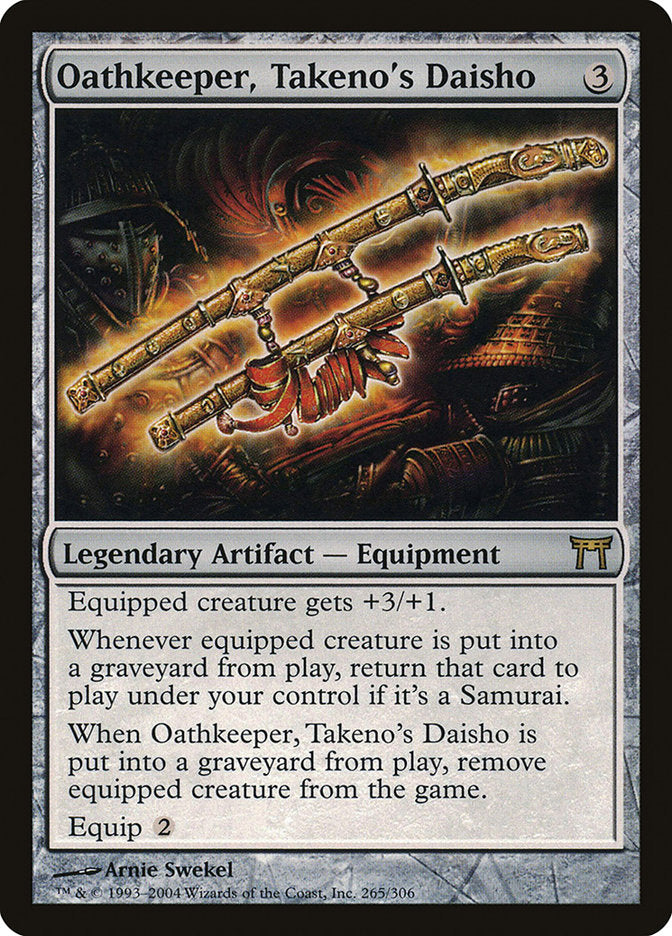 Oathkeeper, Takeno's Daisho [Champions of Kamigawa] | Pandora's Boox