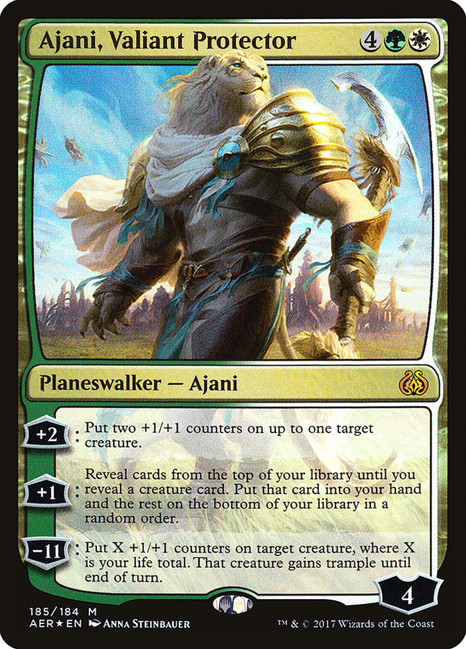 Ajani, Valiant Protector [Aether Revolt] | Pandora's Boox