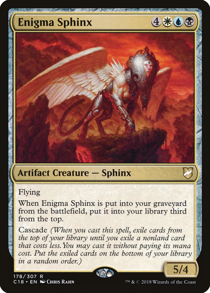 Enigma Sphinx [Commander 2018] | Pandora's Boox