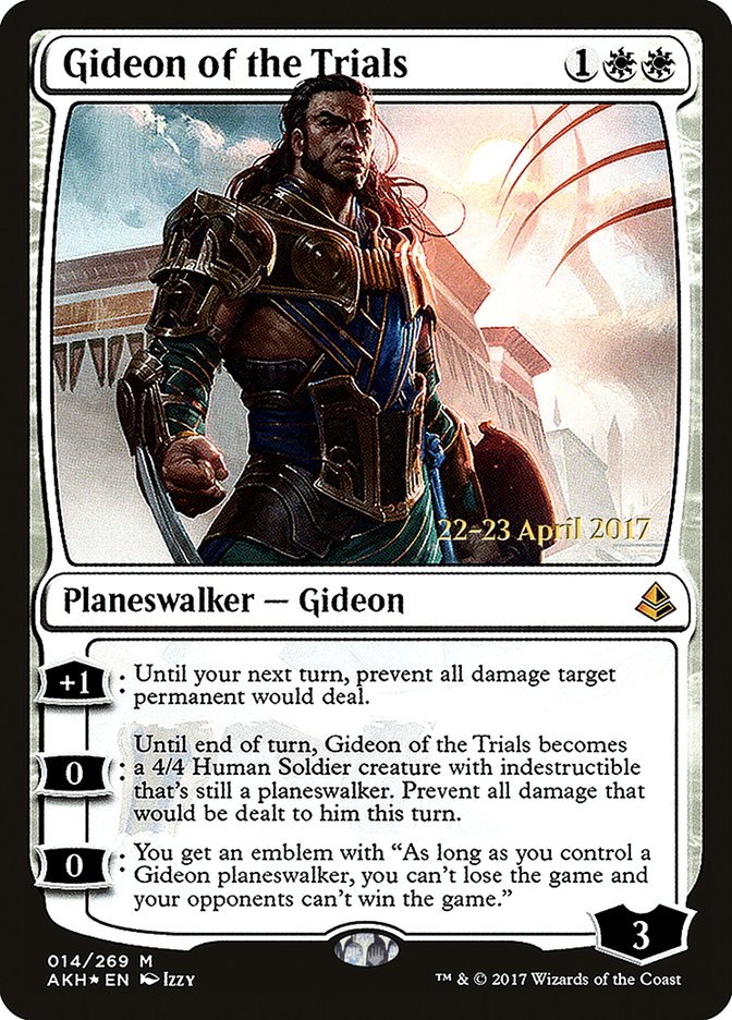 Gideon of the Trials [Amonkhet Prerelease Promos] | Pandora's Boox