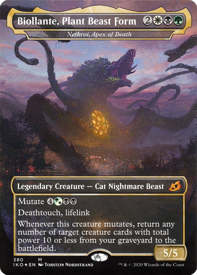 Nethroi, Apex of Death - Biollante, Plant Beast Form (Godzilla Series) [Ikoria: Lair of Behemoths] | Pandora's Boox