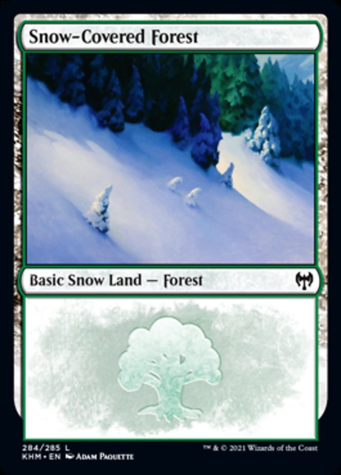 Snow-Covered Forest (284) [Kaldheim] | Pandora's Boox