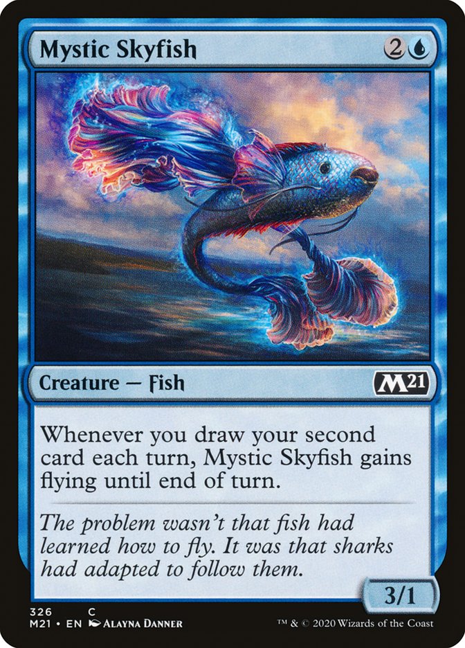 Mystic Skyfish [Core Set 2021] | Pandora's Boox