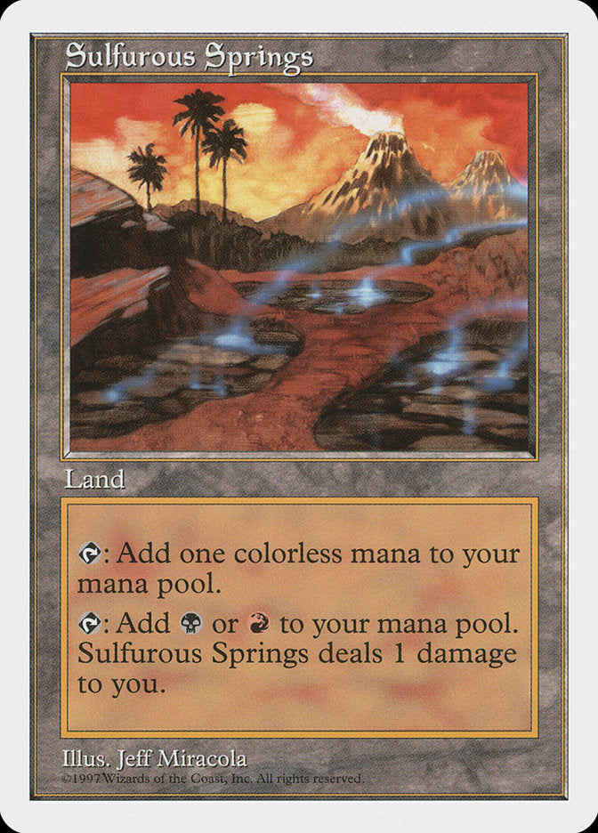 Sulfurous Springs [Fifth Edition] | Pandora's Boox