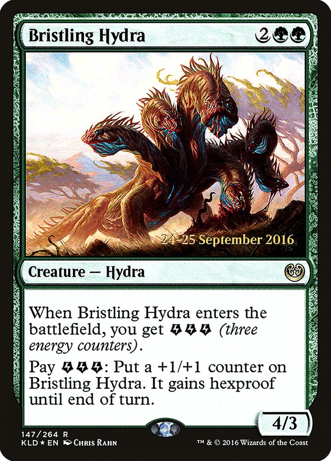 Bristling Hydra [Kaladesh Prerelease Promos] | Pandora's Boox