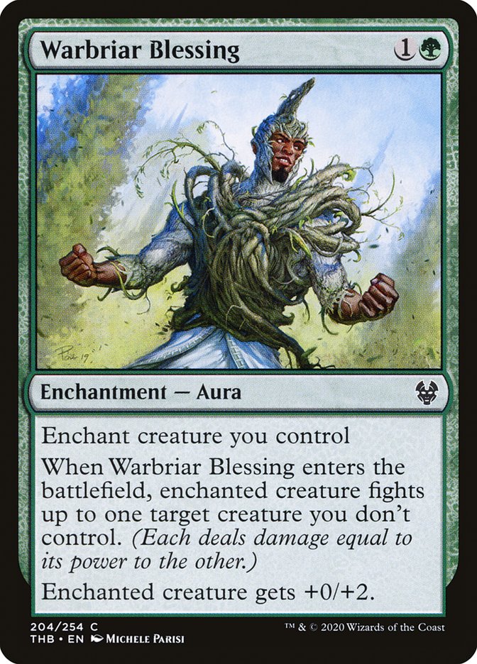 Warbriar Blessing [Theros Beyond Death] | Pandora's Boox