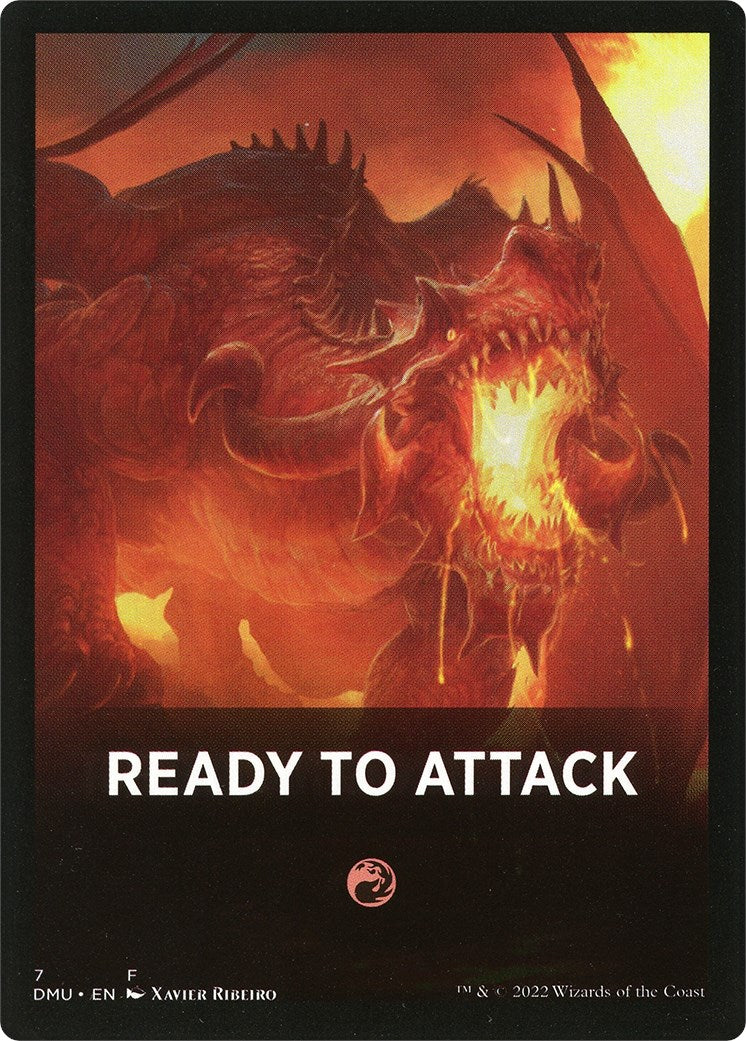 Ready to Attack Theme Card [Dominaria United Tokens] | Pandora's Boox