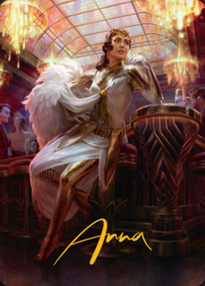 Elspeth Resplendent 1 Art Card (Gold-Stamped Signature) [Streets of New Capenna Art Series] | Pandora's Boox