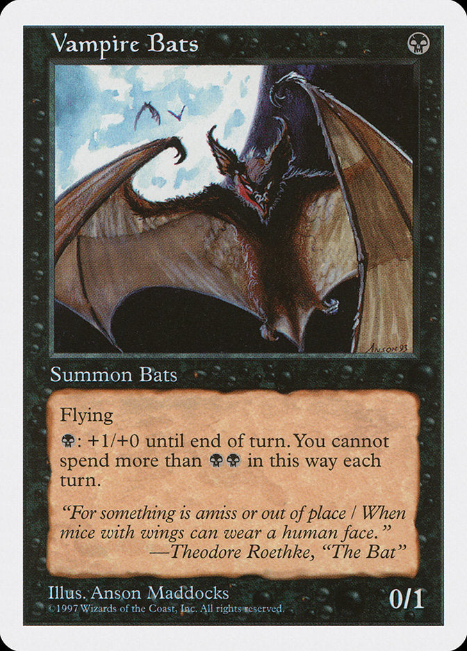 Vampire Bats [Fifth Edition] | Pandora's Boox