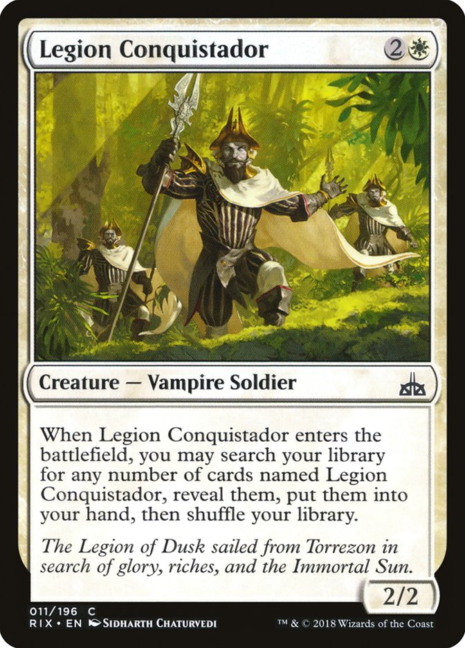 Legion Conquistador [Rivals of Ixalan] | Pandora's Boox