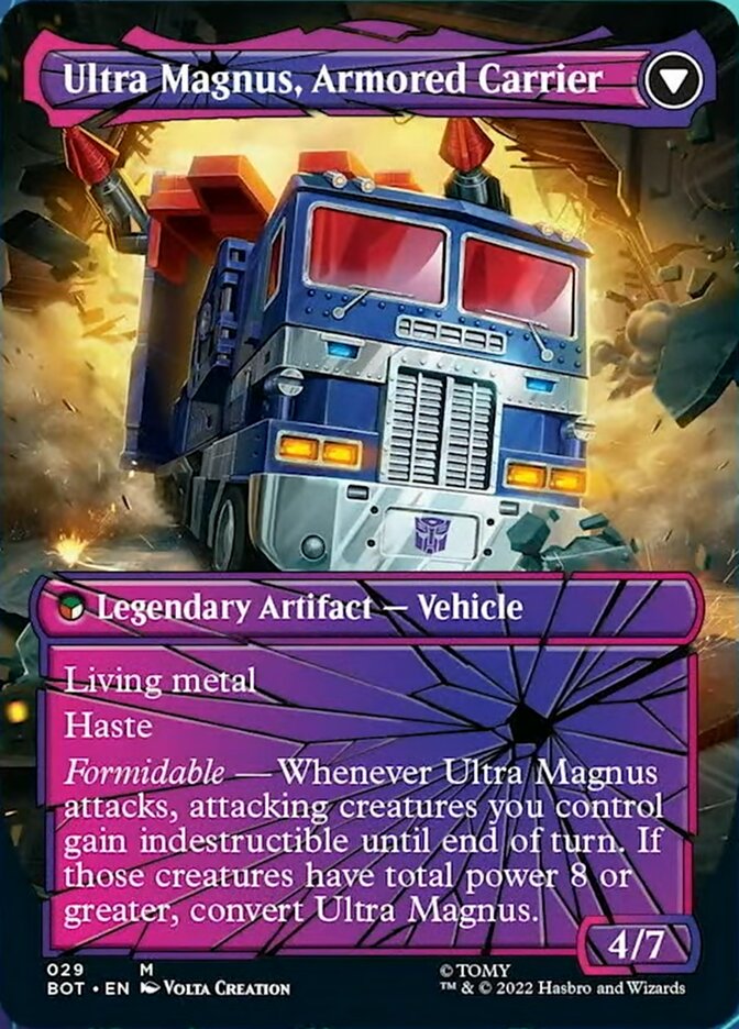 Ultra Magnus, Tactician // Ultra Magnus, Armored Carrier (Shattered Glass) [Transformers] | Pandora's Boox
