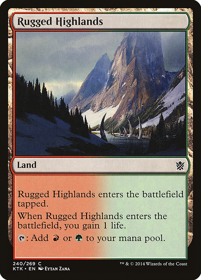 Rugged Highlands [Khans of Tarkir] | Pandora's Boox