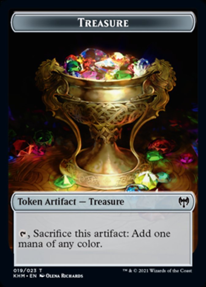 Treasure Token [Kaldheim Tokens] | Pandora's Boox