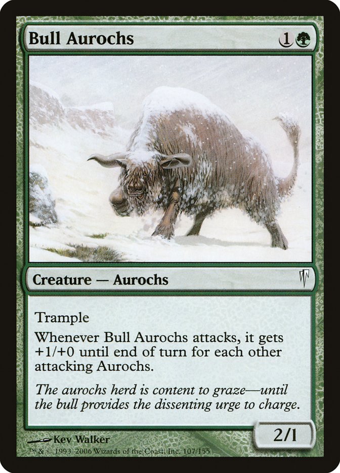 Bull Aurochs [Coldsnap] | Pandora's Boox