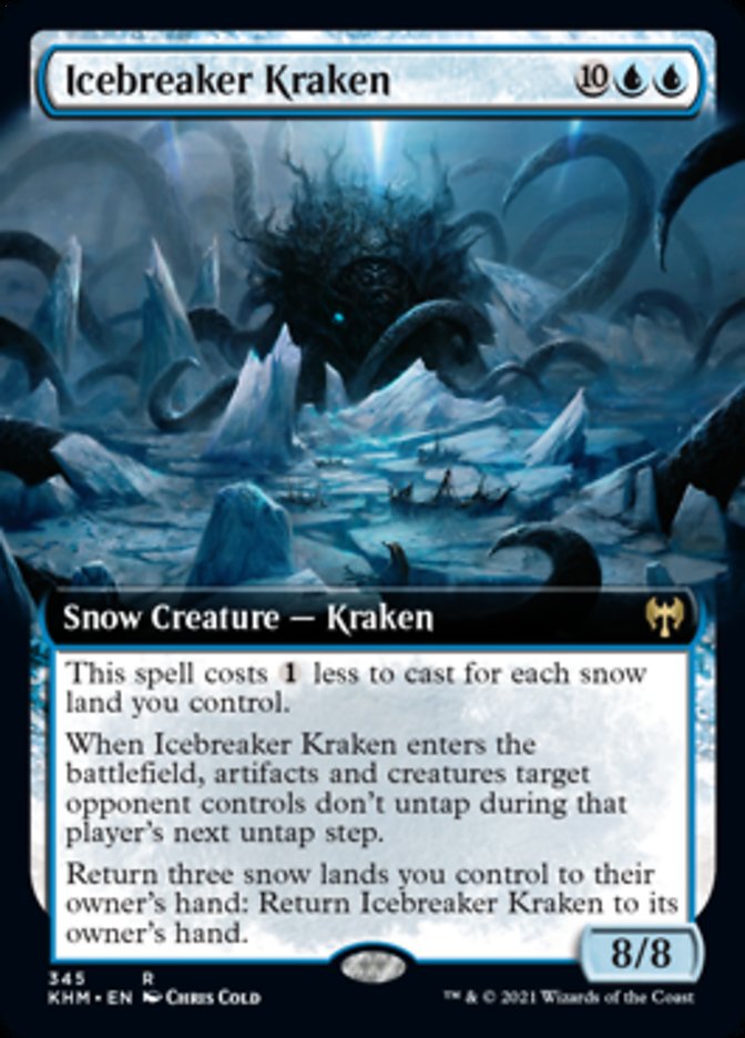 Icebreaker Kraken (Extended Art) [Kaldheim] | Pandora's Boox