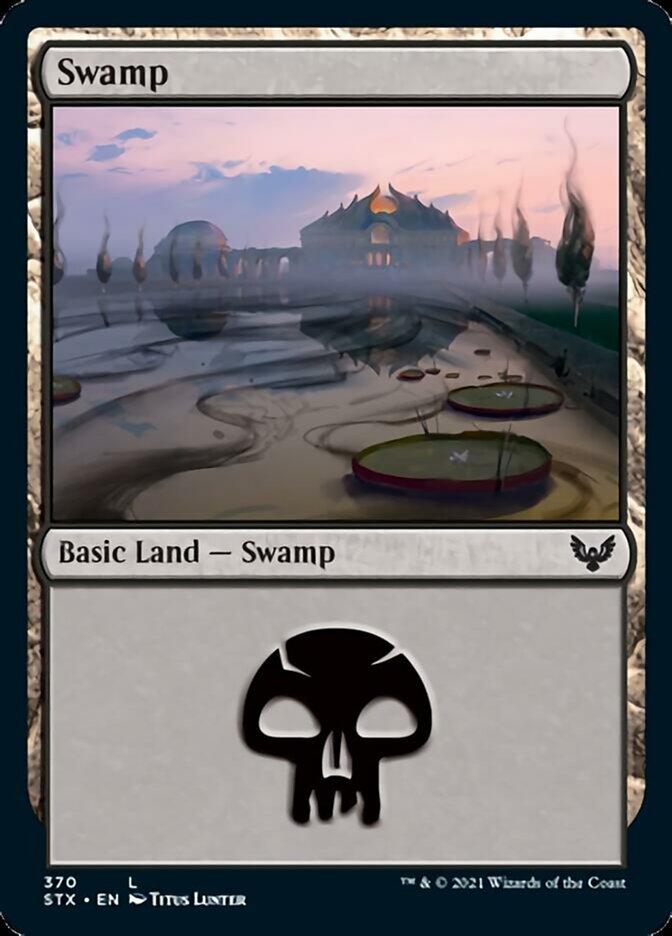 Swamp (370) [Strixhaven: School of Mages] | Pandora's Boox