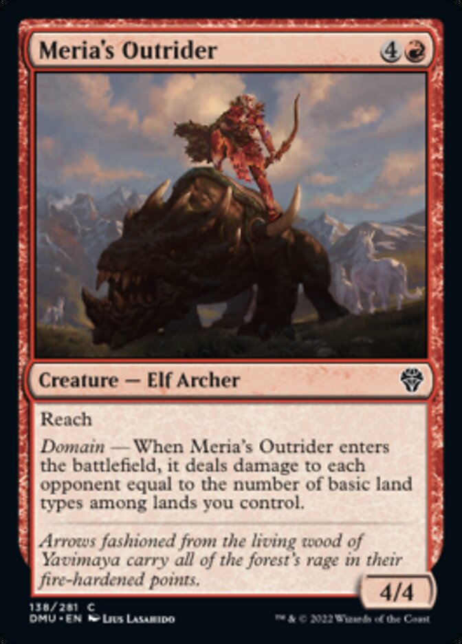 Meria's Outrider [Dominaria United] | Pandora's Boox