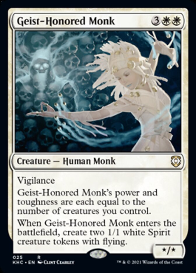 Geist-Honored Monk [Kaldheim Commander] | Pandora's Boox