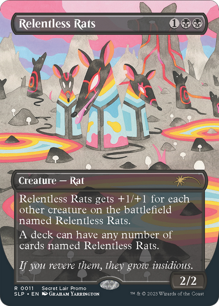 Relentless Rats (0011) [Secret Lair Showdown] | Pandora's Boox