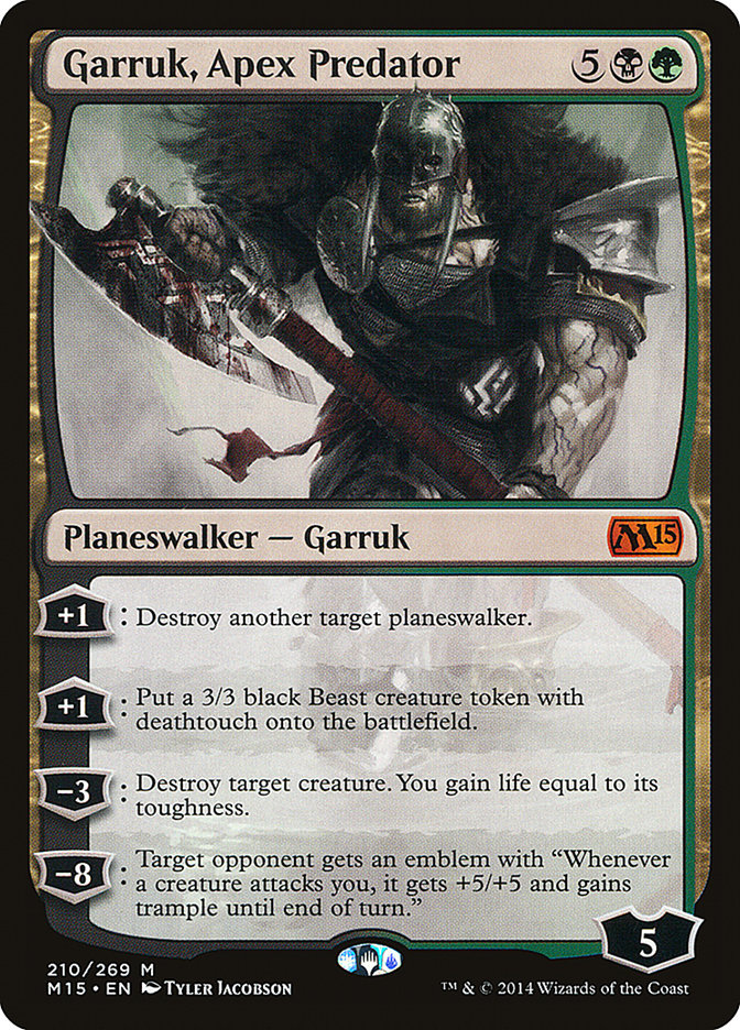 Garruk, Apex Predator [Magic 2015] | Pandora's Boox