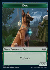 Cat // Dog Double-Sided Token [Streets of New Capenna Tokens] | Pandora's Boox