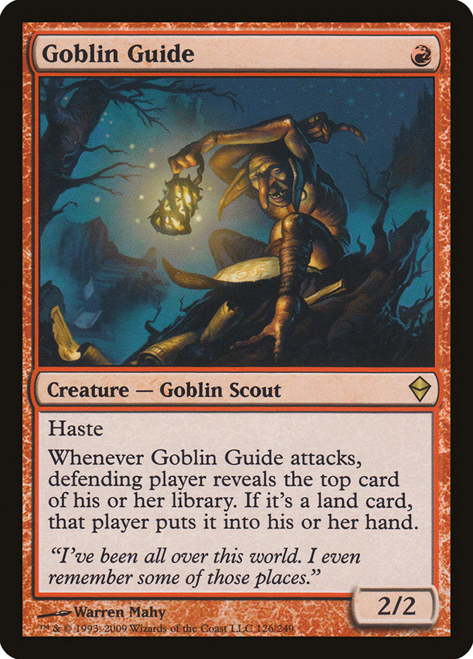 Goblin Guide [Zendikar] | Pandora's Boox
