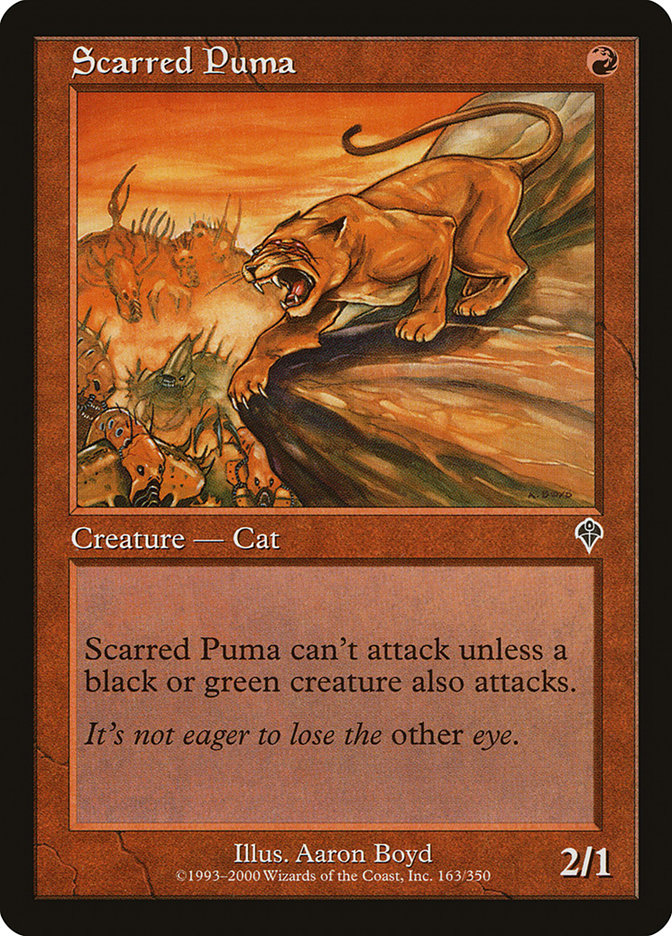 Scarred Puma [Invasion] | Pandora's Boox