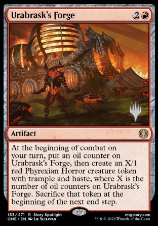 Urabrask's Forge (Promo Pack) [Phyrexia: All Will Be One Promos] | Pandora's Boox