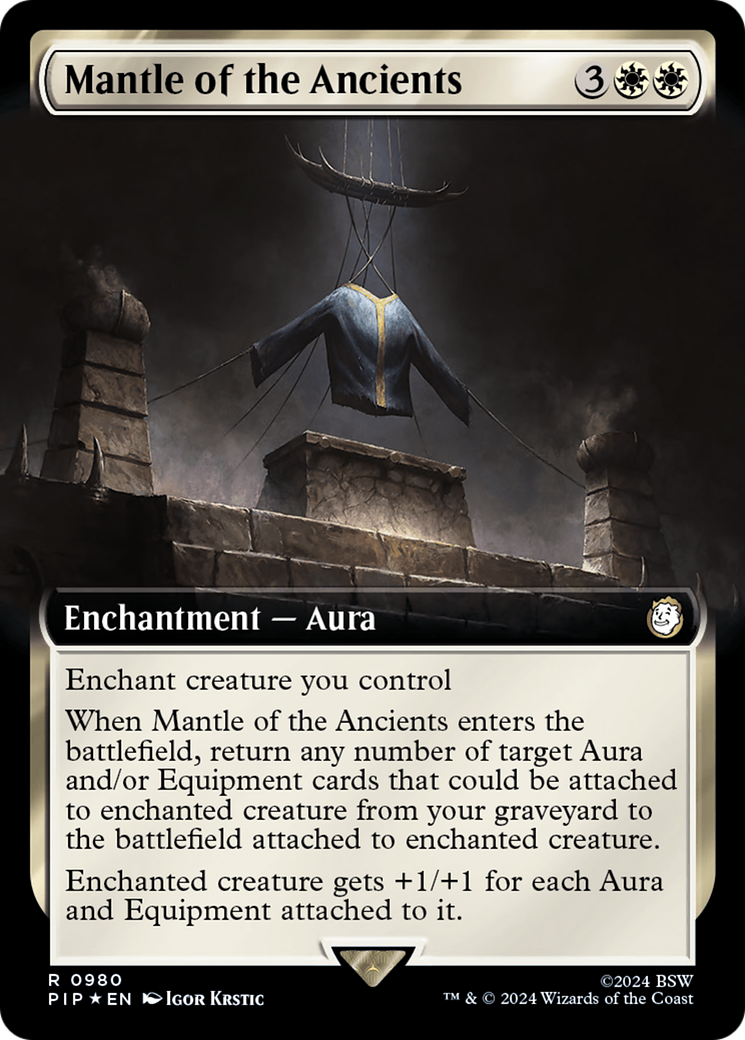 Mantle of the Ancients (Extended Art) (Surge Foil) [Fallout] | Pandora's Boox