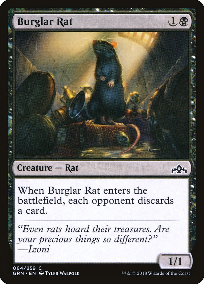 Burglar Rat [Guilds of Ravnica] | Pandora's Boox