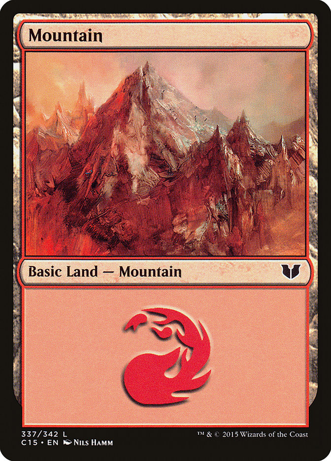 Mountain (337) [Commander 2015] | Pandora's Boox