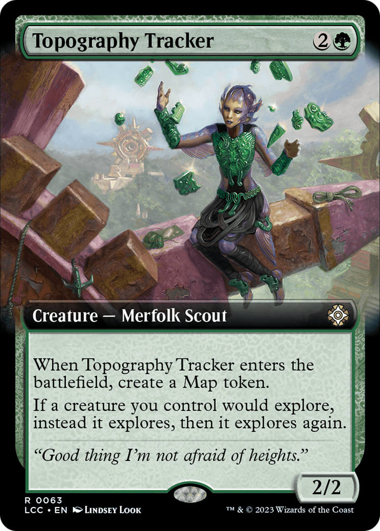Topography Tracker (Extended Art) [The Lost Caverns of Ixalan Commander] | Pandora's Boox