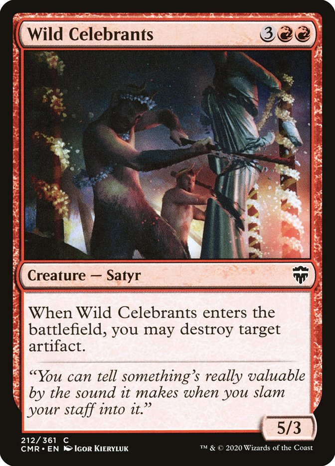 Wild Celebrants [Commander Legends] | Pandora's Boox