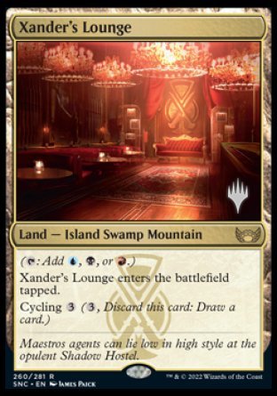 Xander's Lounge (Promo Pack) [Streets of New Capenna Promos] | Pandora's Boox