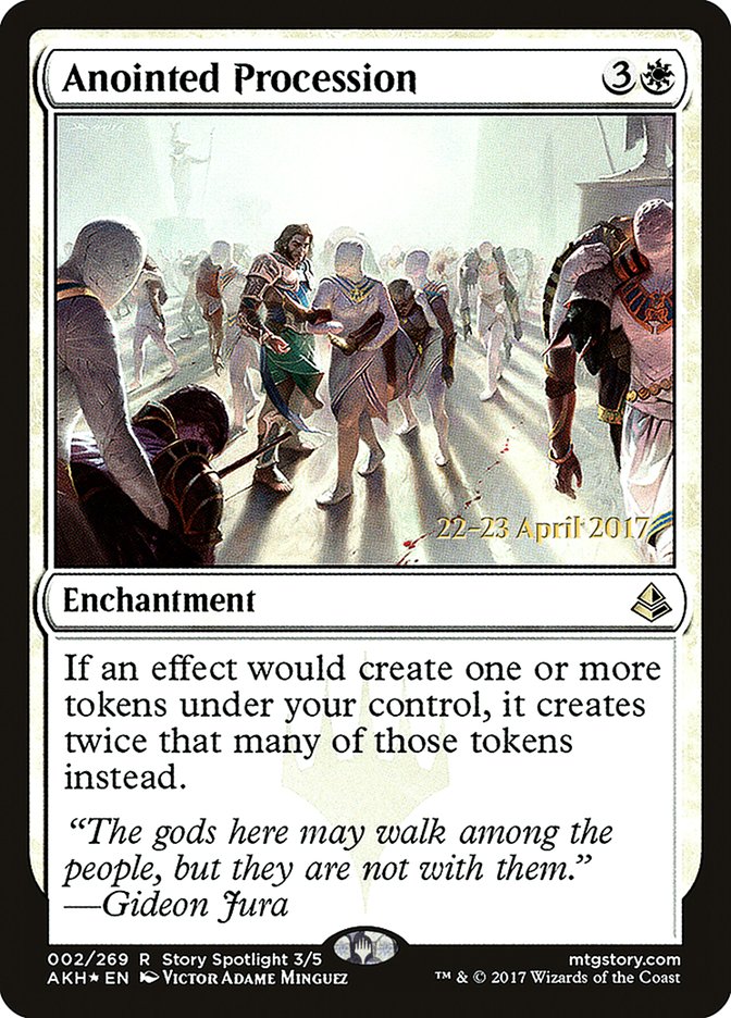 Anointed Procession [Amonkhet Prerelease Promos] | Pandora's Boox