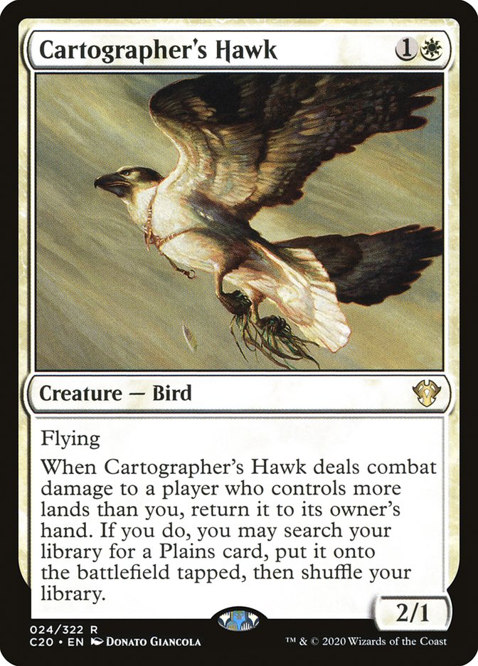 Cartographer's Hawk [Commander 2020] | Pandora's Boox