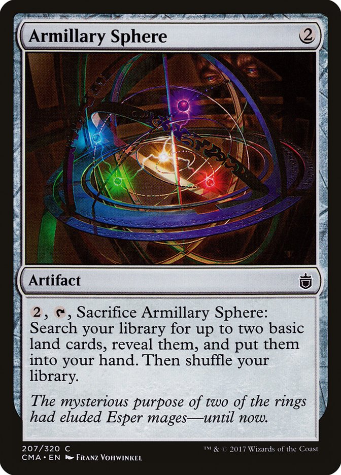 Armillary Sphere [Commander Anthology] | Pandora's Boox