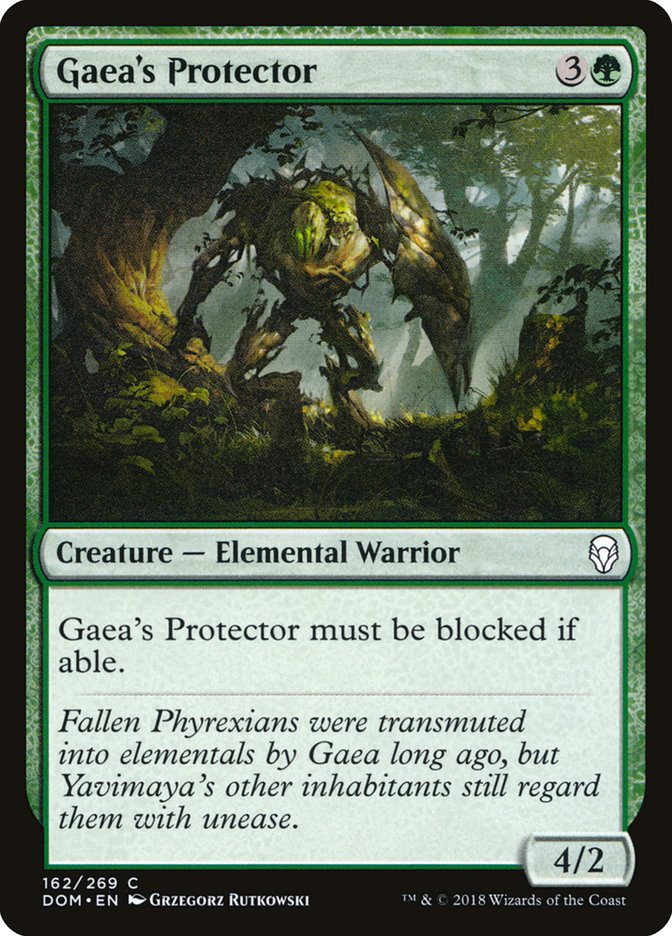 Gaea's Protector [Dominaria] | Pandora's Boox