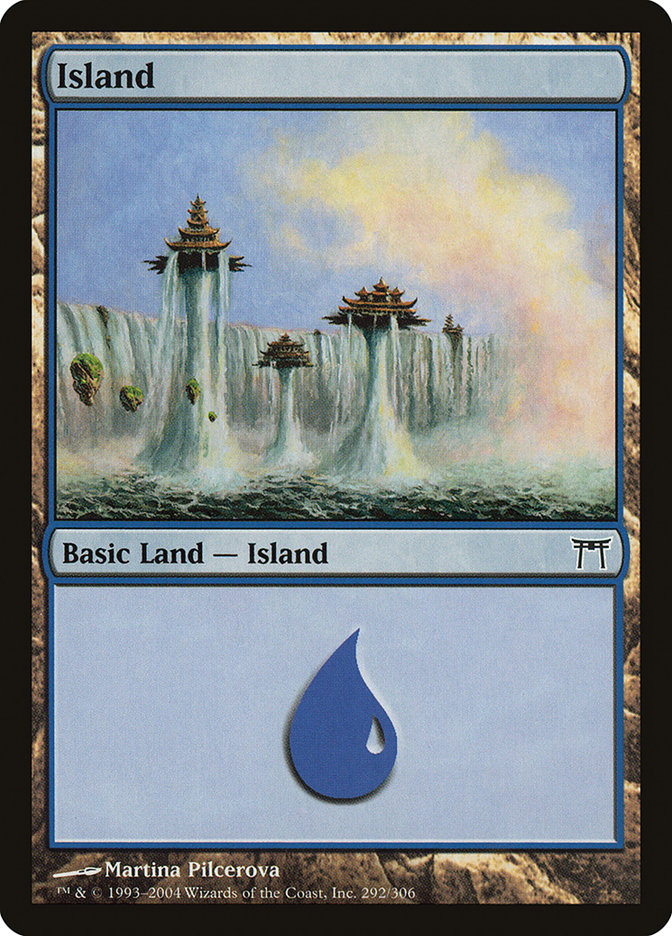 Island (292) [Champions of Kamigawa] | Pandora's Boox