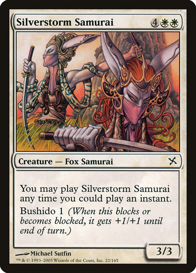 Silverstorm Samurai [Betrayers of Kamigawa] | Pandora's Boox