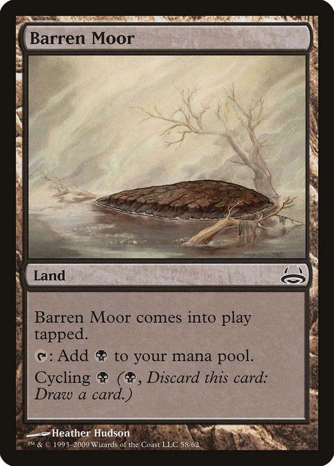 Barren Moor [Duel Decks: Divine vs. Demonic] | Pandora's Boox