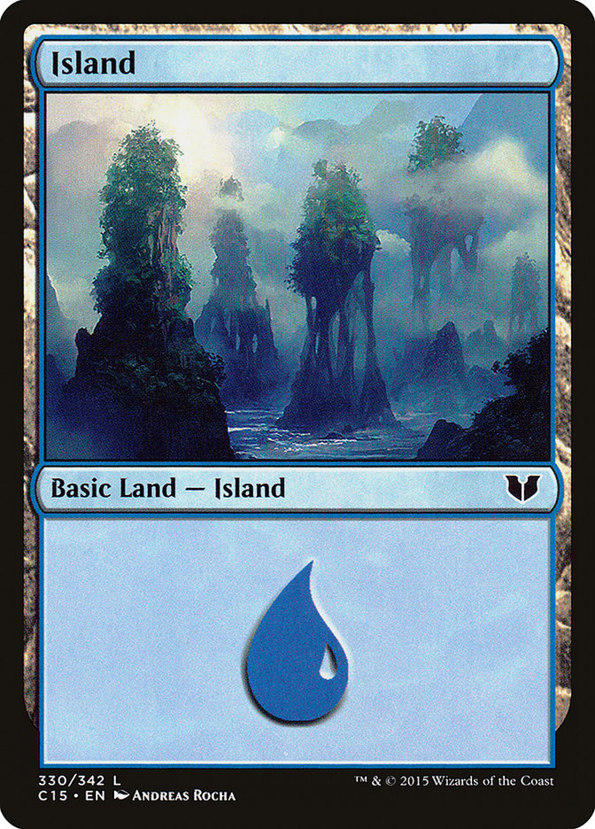 Island (330) [Commander 2015] | Pandora's Boox